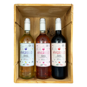 Viverello weiß, rosé & rot Weinpaket 3x2 Flaschen !